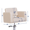 Парикмахерское кресло Элит (гидравлика + квадрат)