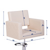 Парикмахерское кресло Элит II (гидравлика + квадрат)